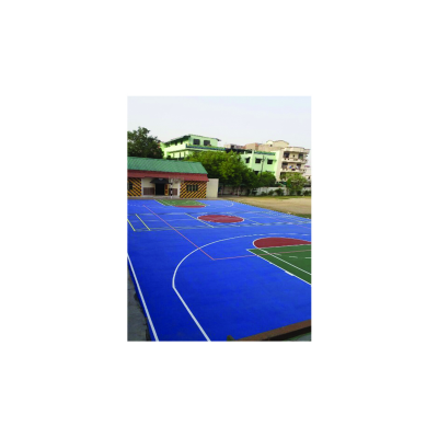 OUTDOOR BASKETBALL COURT (6 LAYER) SYNTHETIC (ACRYLIC) SURFACE