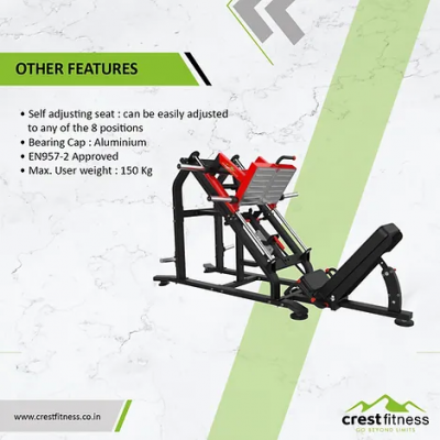 PRO SERIES PLATE LOADED LEG PRESS 45 DEGREE