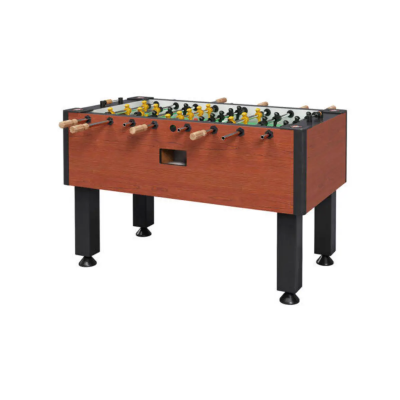 SOCCER TABLE / FOOS BALL TABLE COMPLETE WITH FITTINGS SUPER  HEAVY QUALITY MAHAGONY