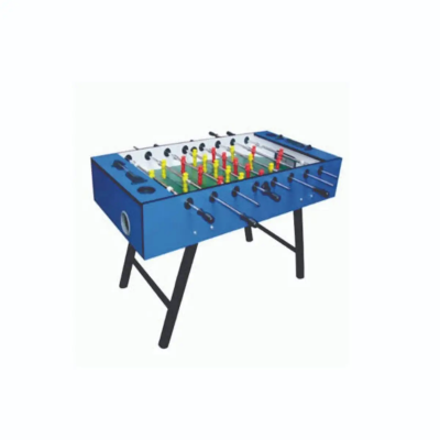 SOCCER TABLE / FOOS BALL TABLE COMPLETE WITH FITTINGS DELUX QUALITY BLUE