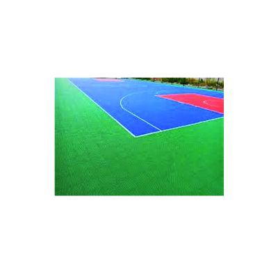 PROVIDING AND LAYING DOUBLE LAYER PP INTERLOCKING FLOORING SYSTEM FOR MULTIPURPOSE (COURT SIZE BORDER INCLUDED)