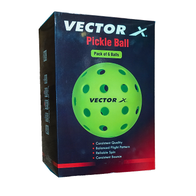 PICKLE BALL 40 HOLE ( PACK OF 6 )