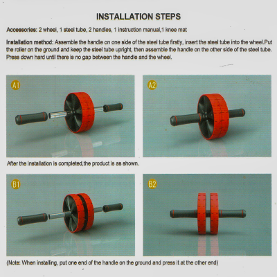 AB ROLLER DOUBLE WEHEEL