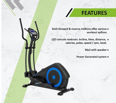 CREST FITNESS CFE 3200 LIGHT COMMERCIAL ELLIPTICAL TRAINER